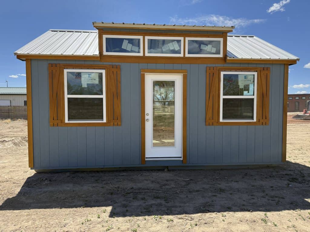 12×20 Chalet Shed Belmont Blue