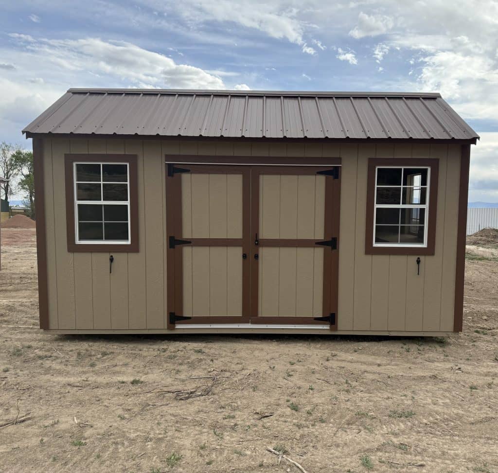 10×16 Garden Shed Buckskin