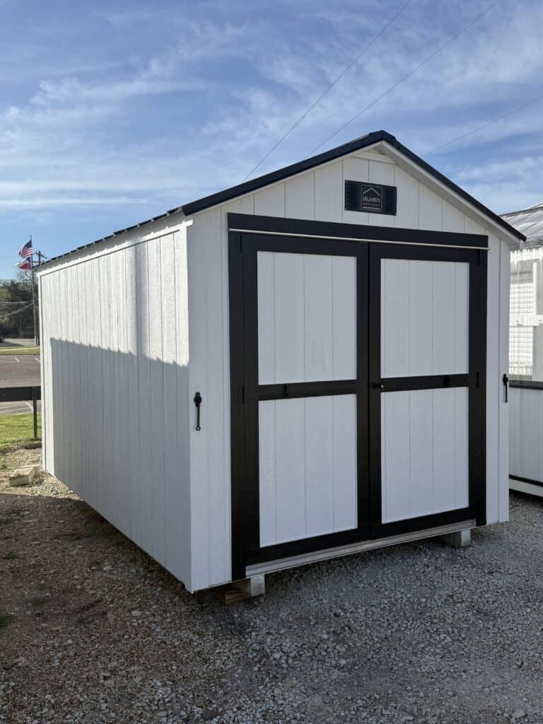 8×12 Essential Shed White