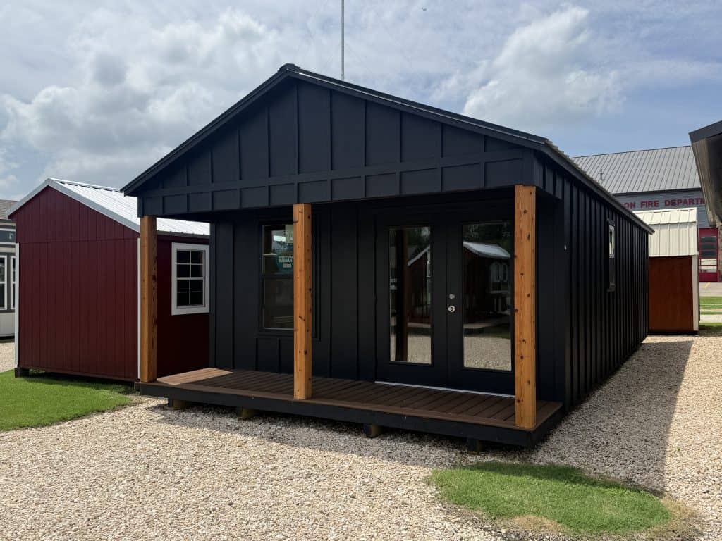 16×36 Cabinette Tiny Home Shell Black