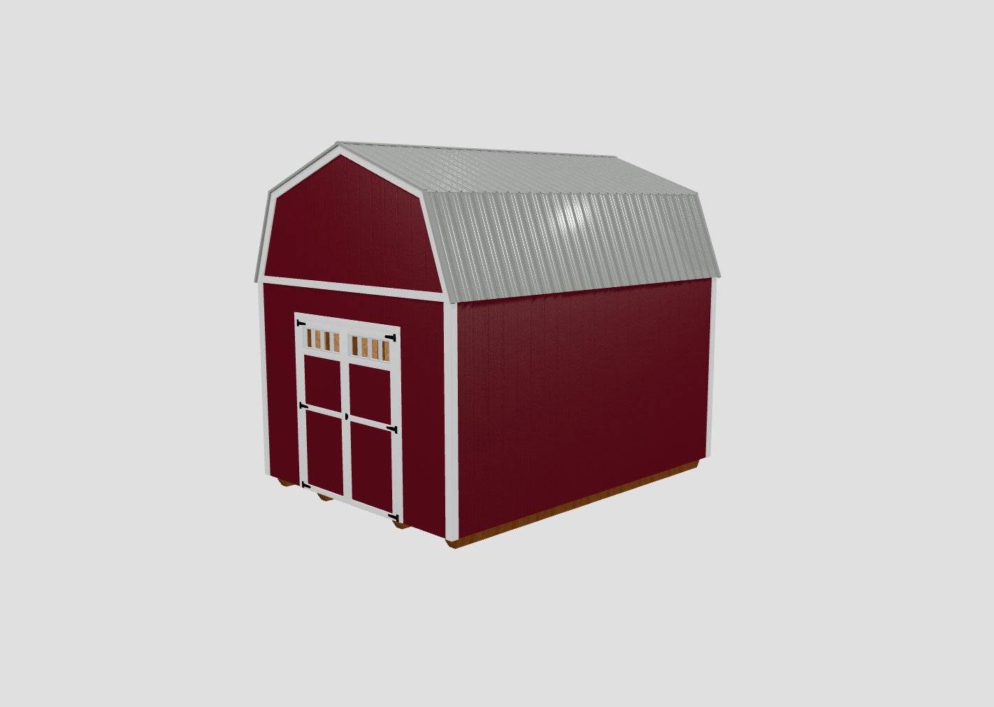 Lofted Barn - 12x16