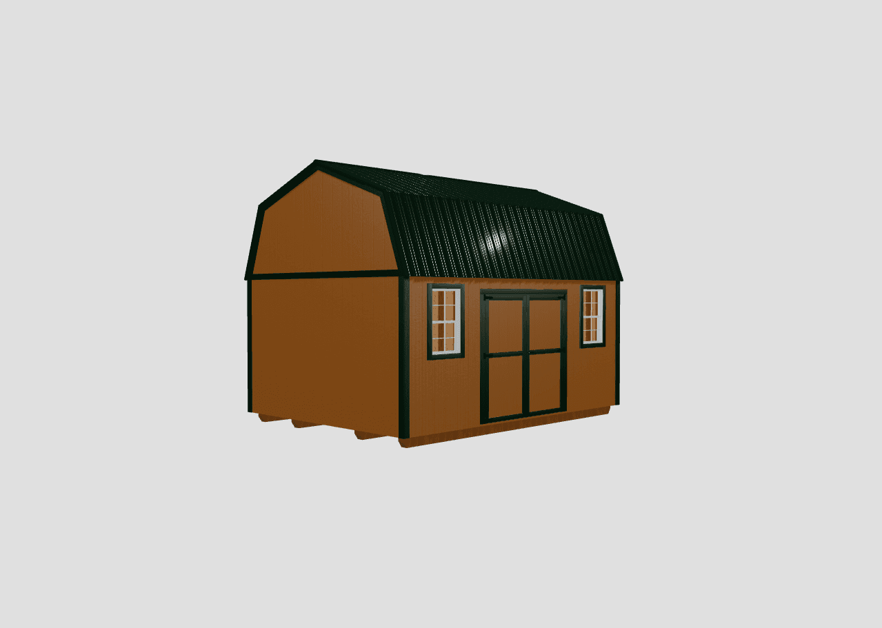 Lofted Barn - 12x16