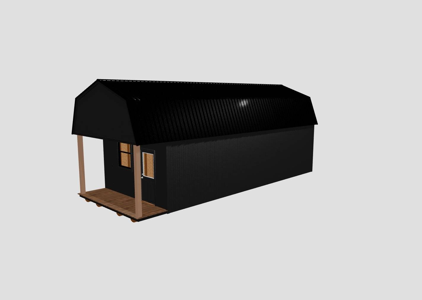 Lofted Barn - 14x36