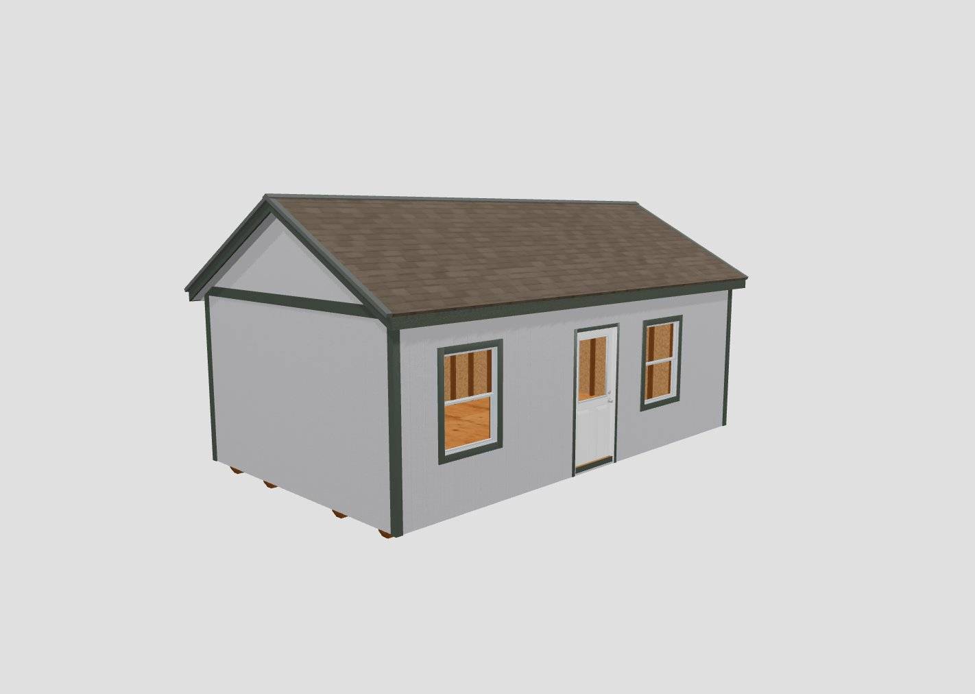 Chalet Sheds - 14x24