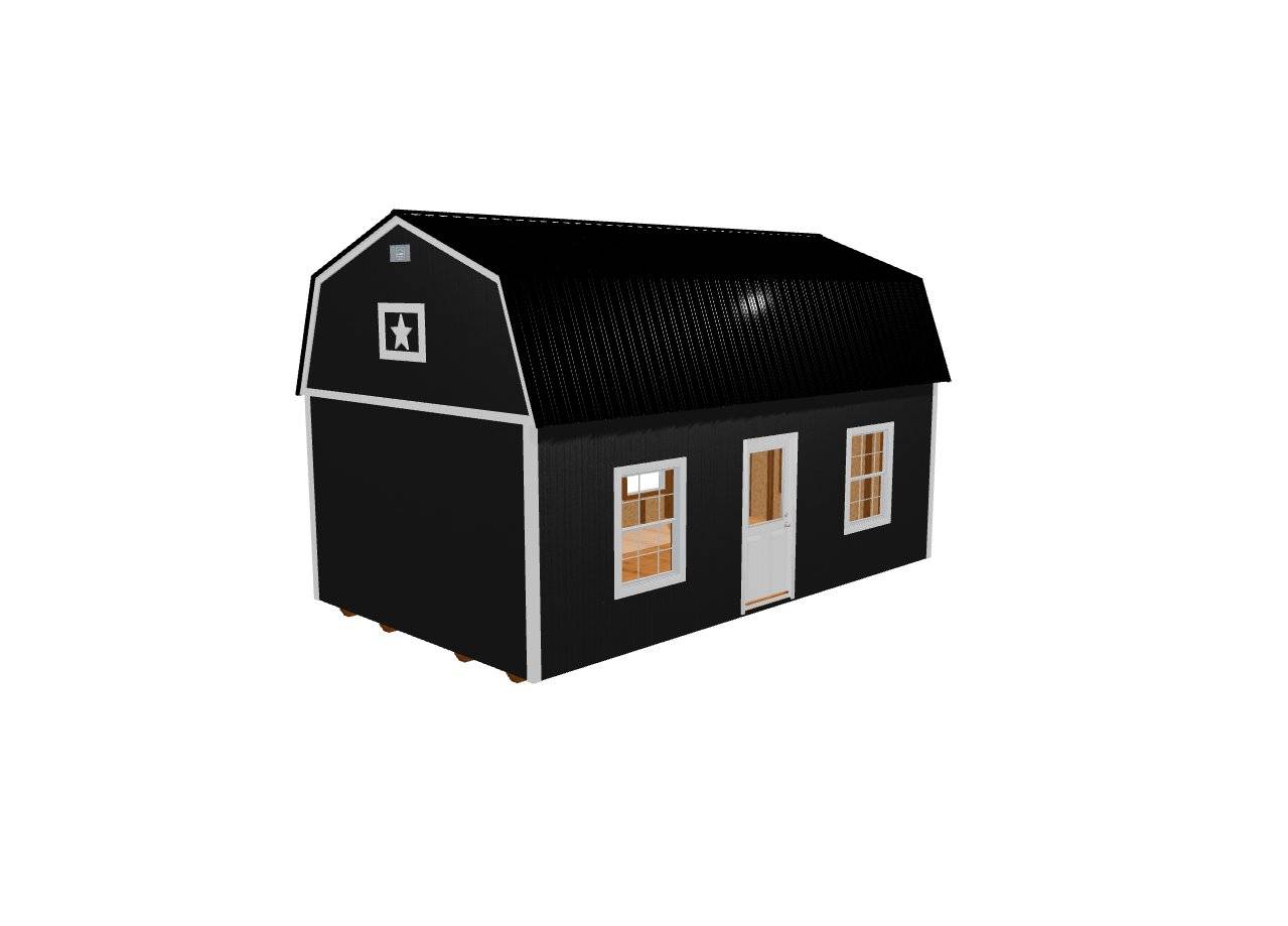 Lofted Barn - 14x24