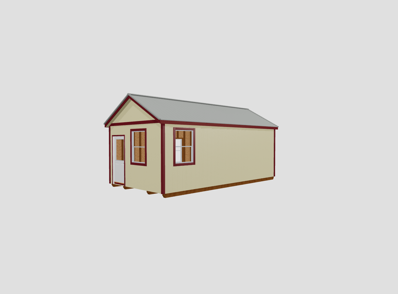 Chalet Sheds - 12x24
