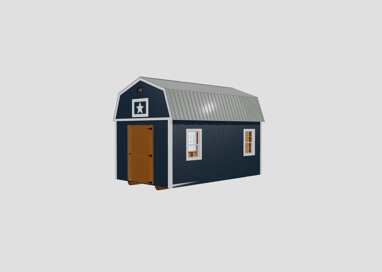 Lofted Barn - 10x16