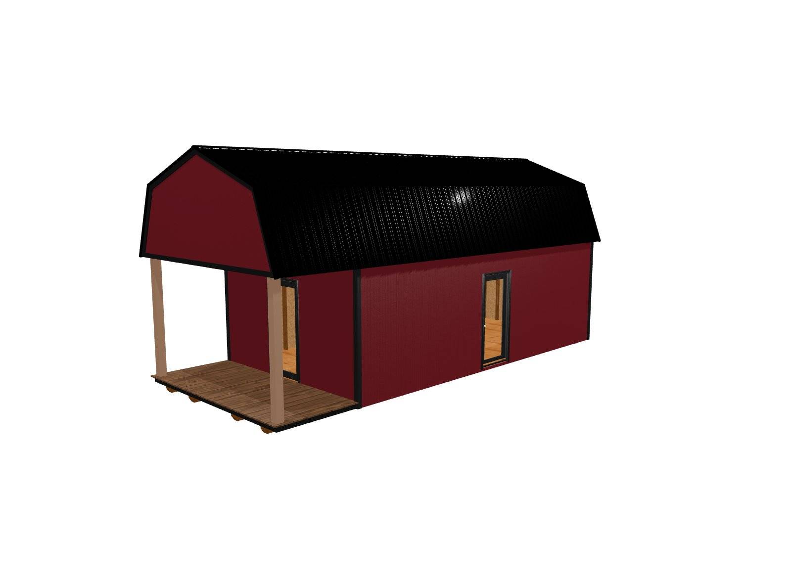 Lofted Barn - 14x32