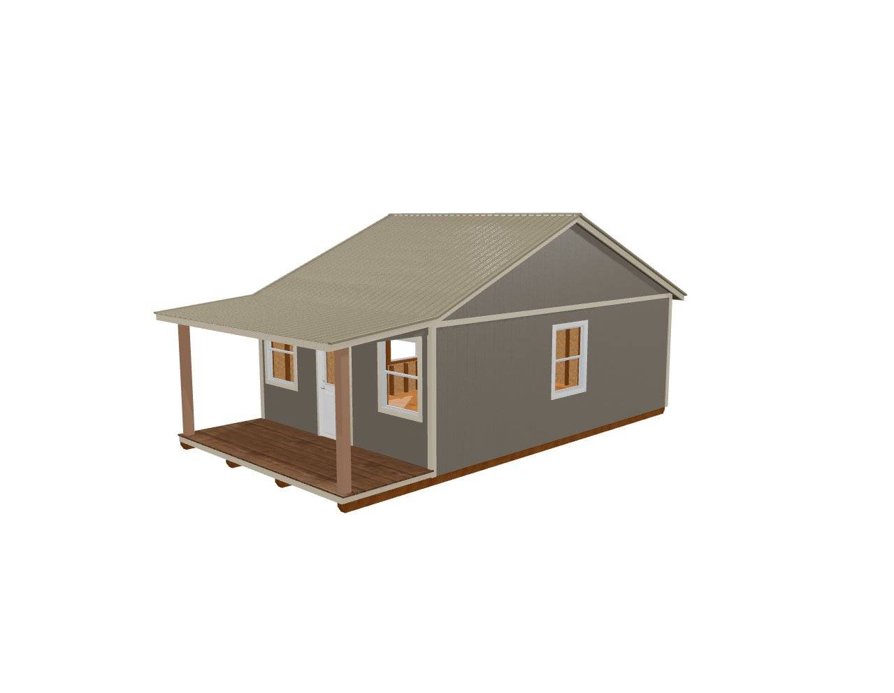 Cottage Shed - 16x28