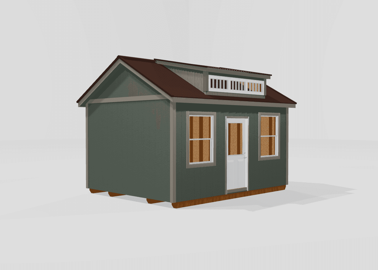 Chalet Sheds - 12x16