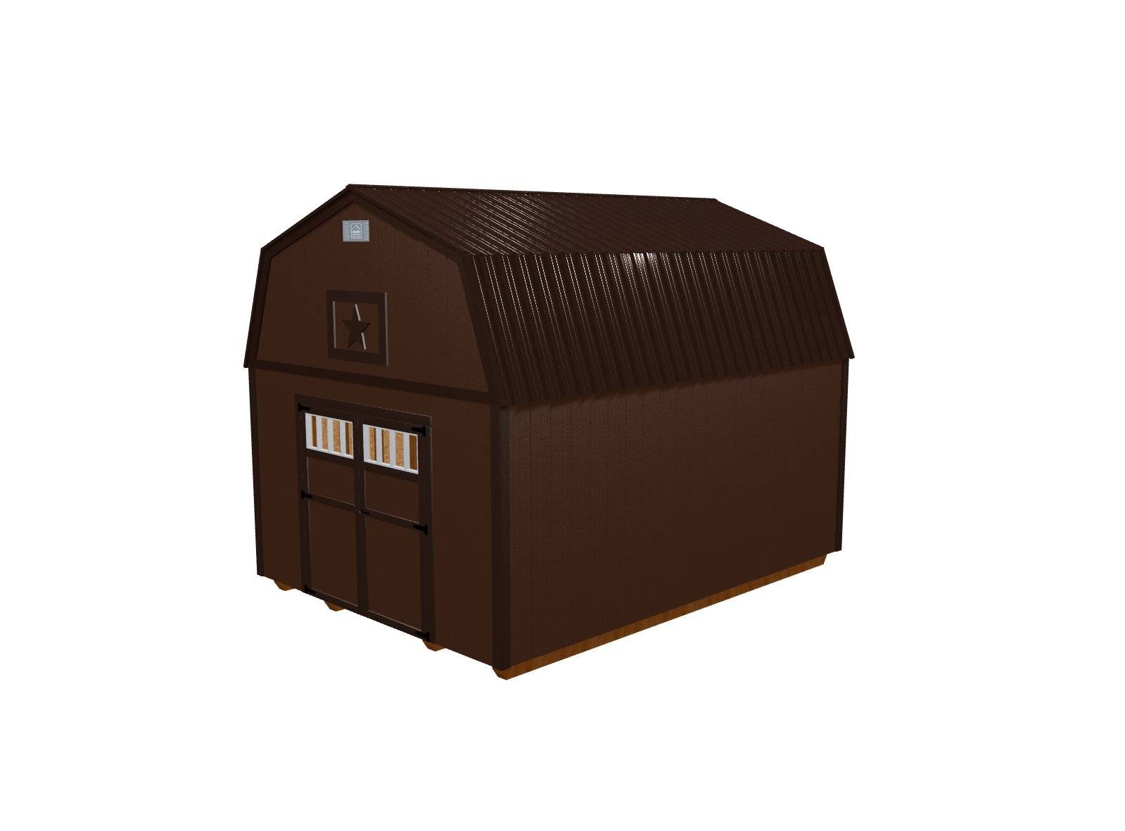 Lofted Barn - 12x16