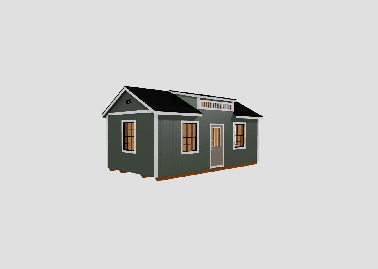 Chalet Sheds - 12x24