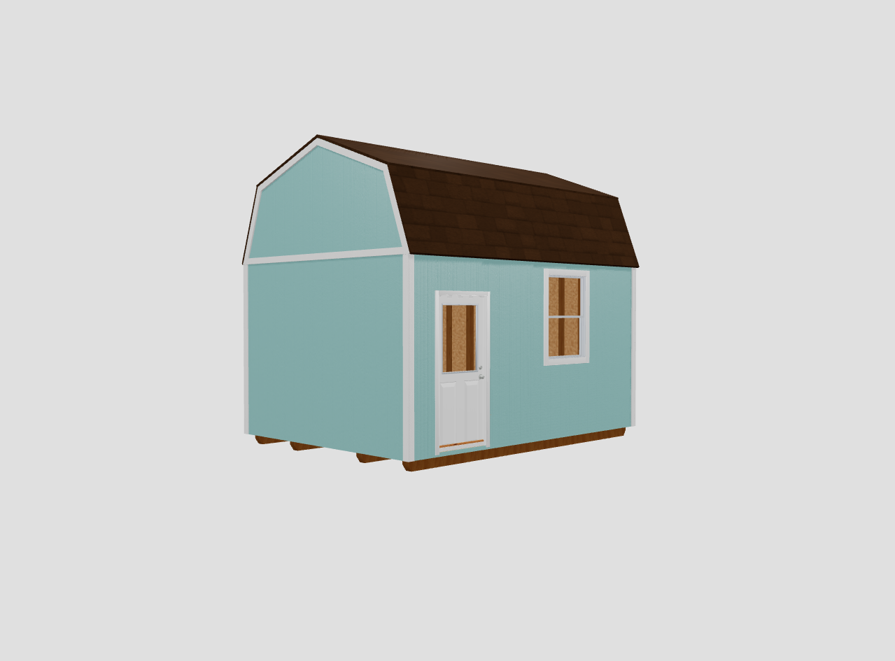 Lofted Barn - 12x16