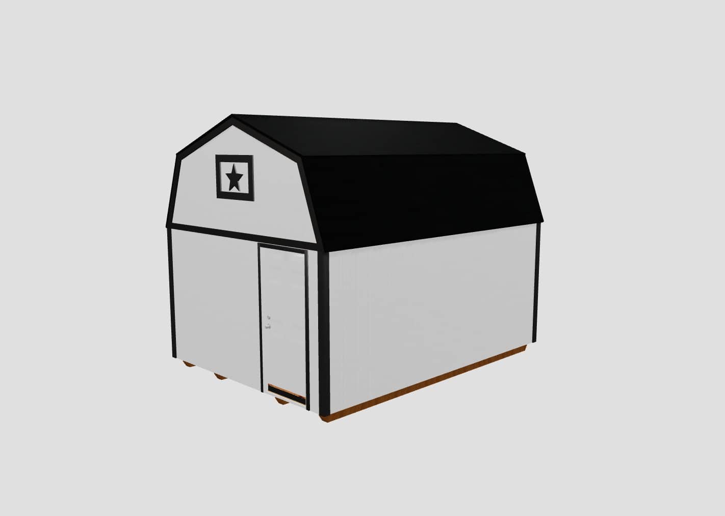 Lofted Barn - 12x16