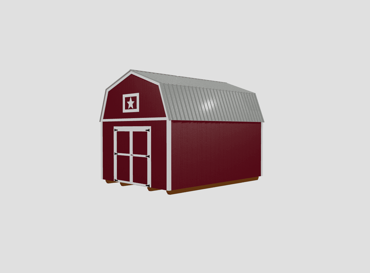 Lofted Barn - 12x16