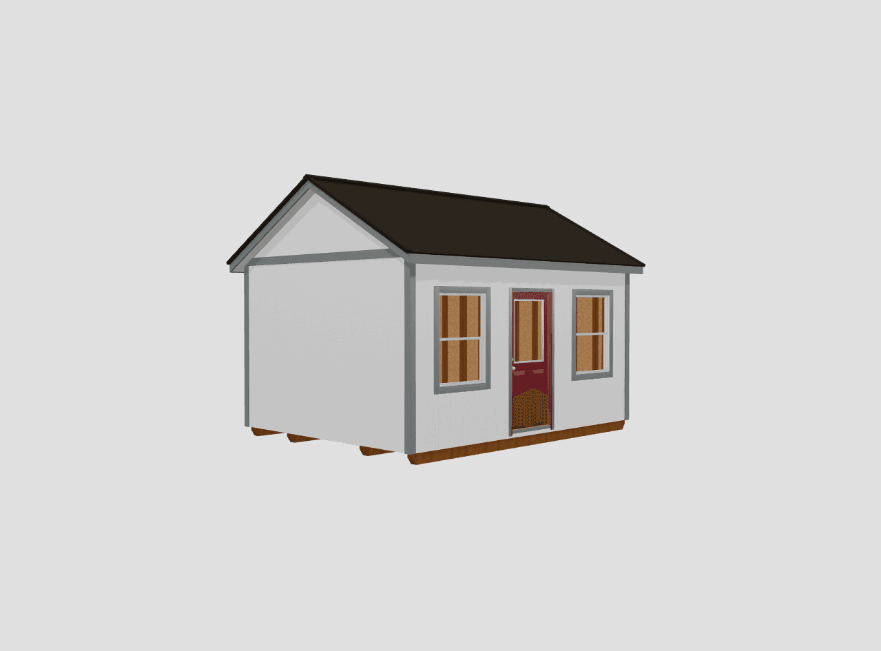 Chalet Sheds - 12x16