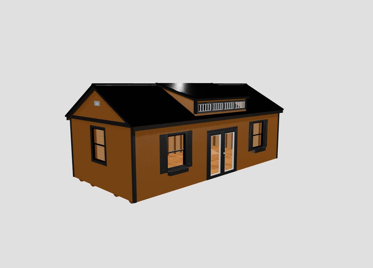 Chalet Sheds - 14x30