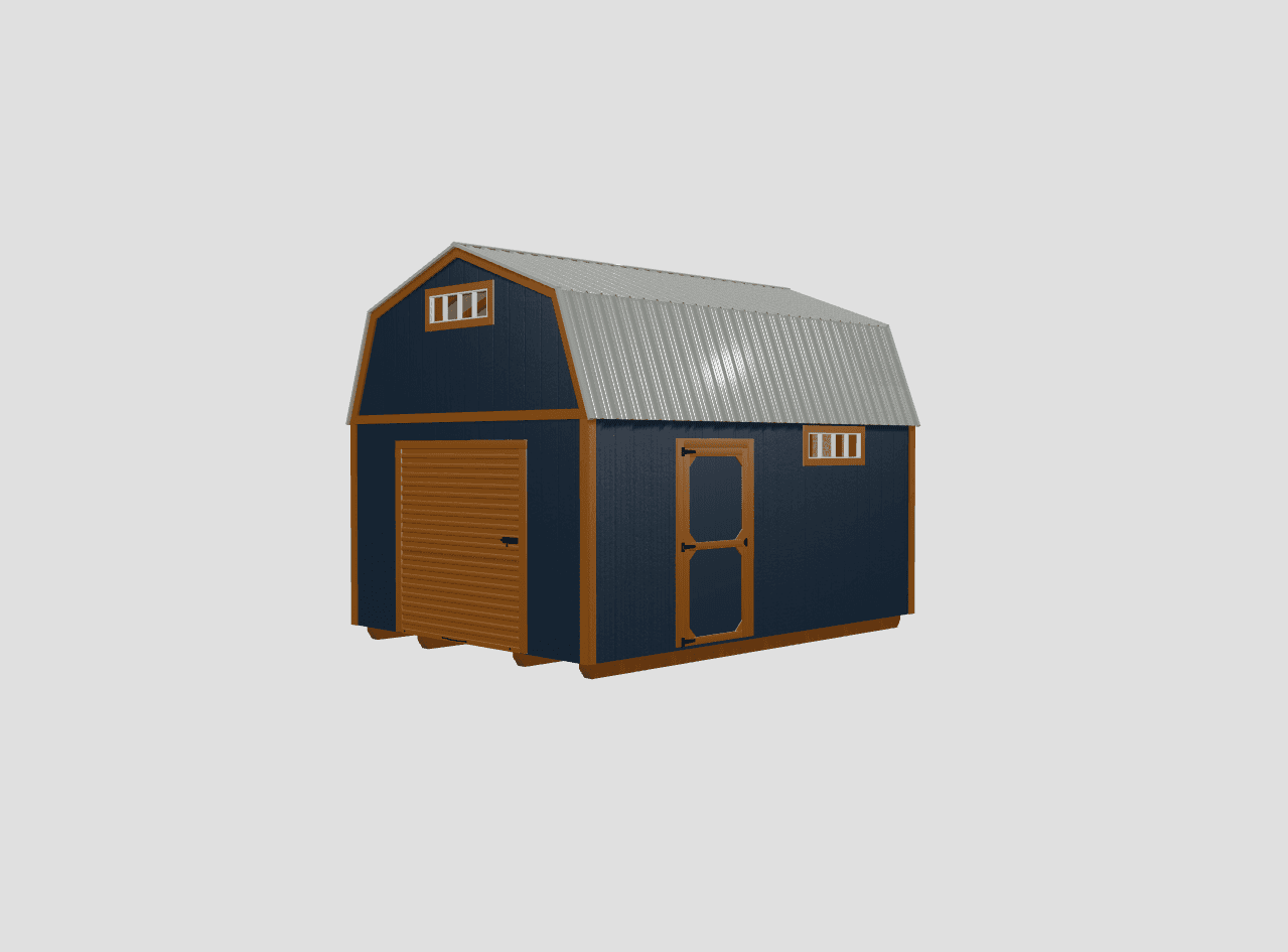 Lofted Barn - 12x16