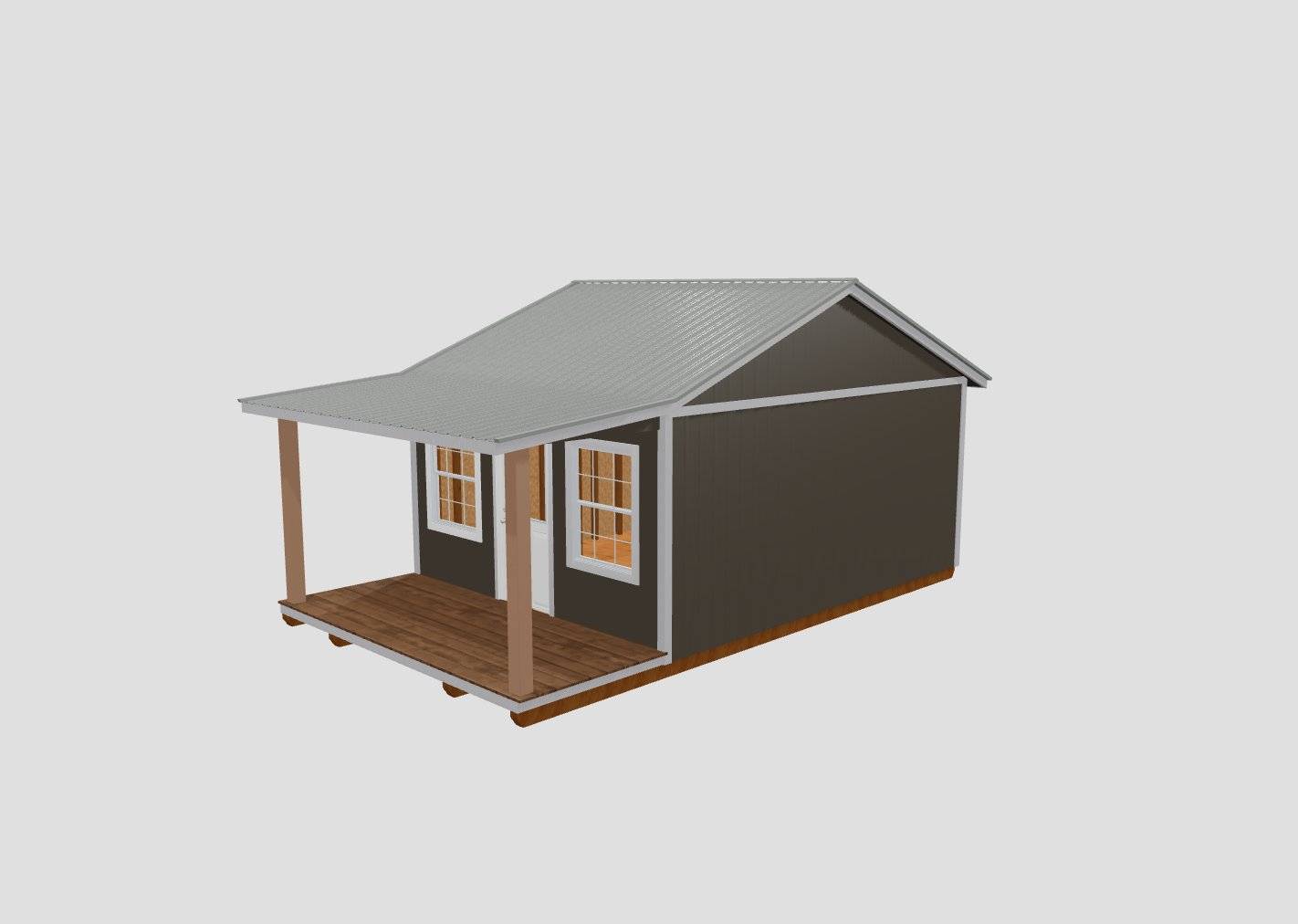 Cottage Shed - 14x24