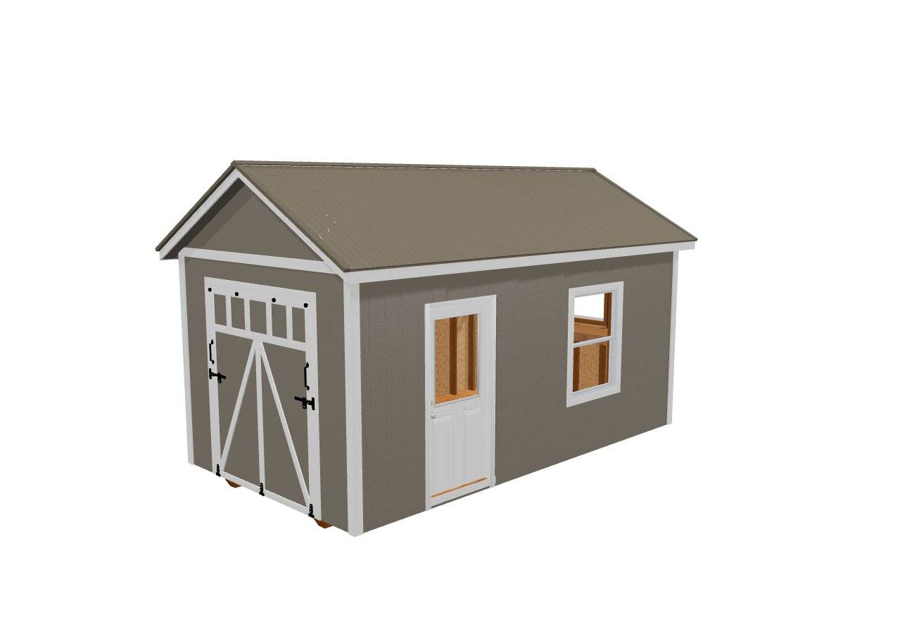 Chalet Sheds - 10x18