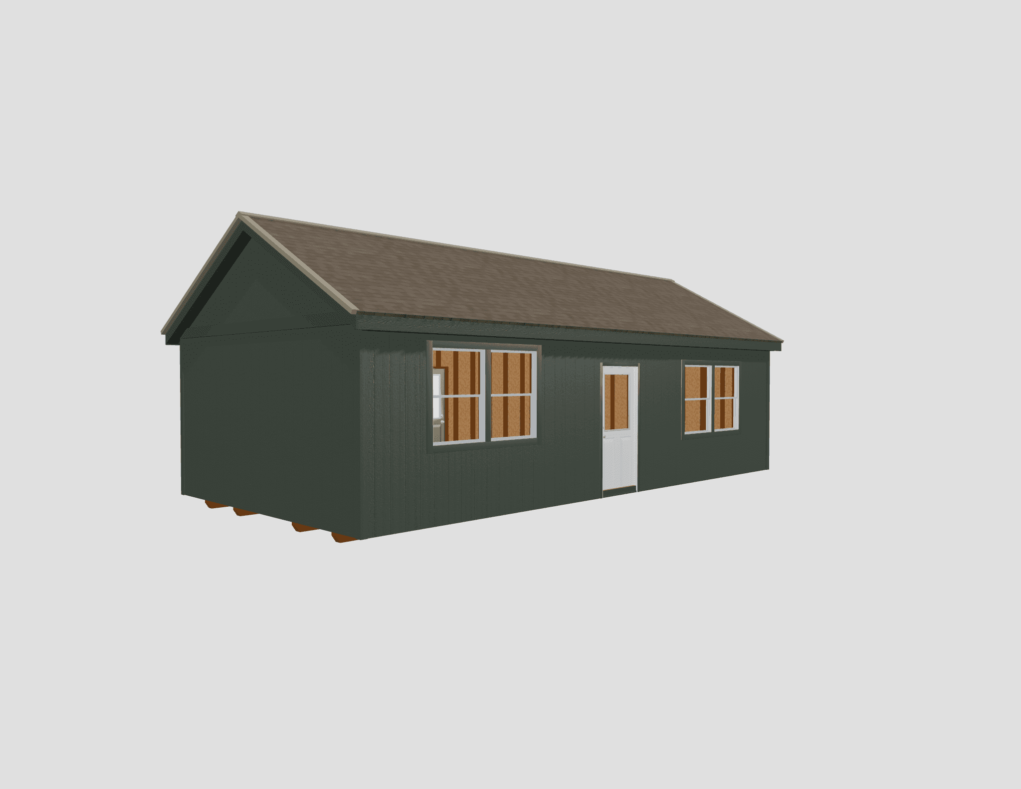Chalet Sheds - 16x32