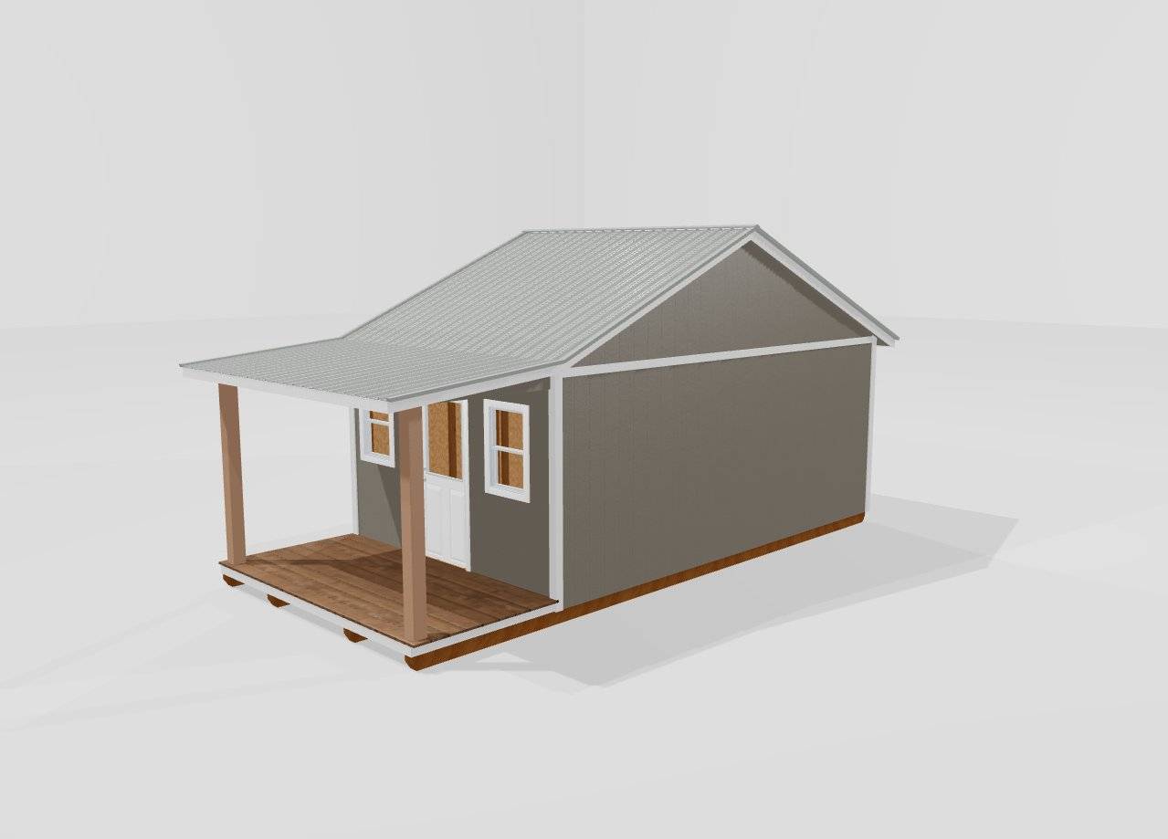 Cottage Shed - 12x26