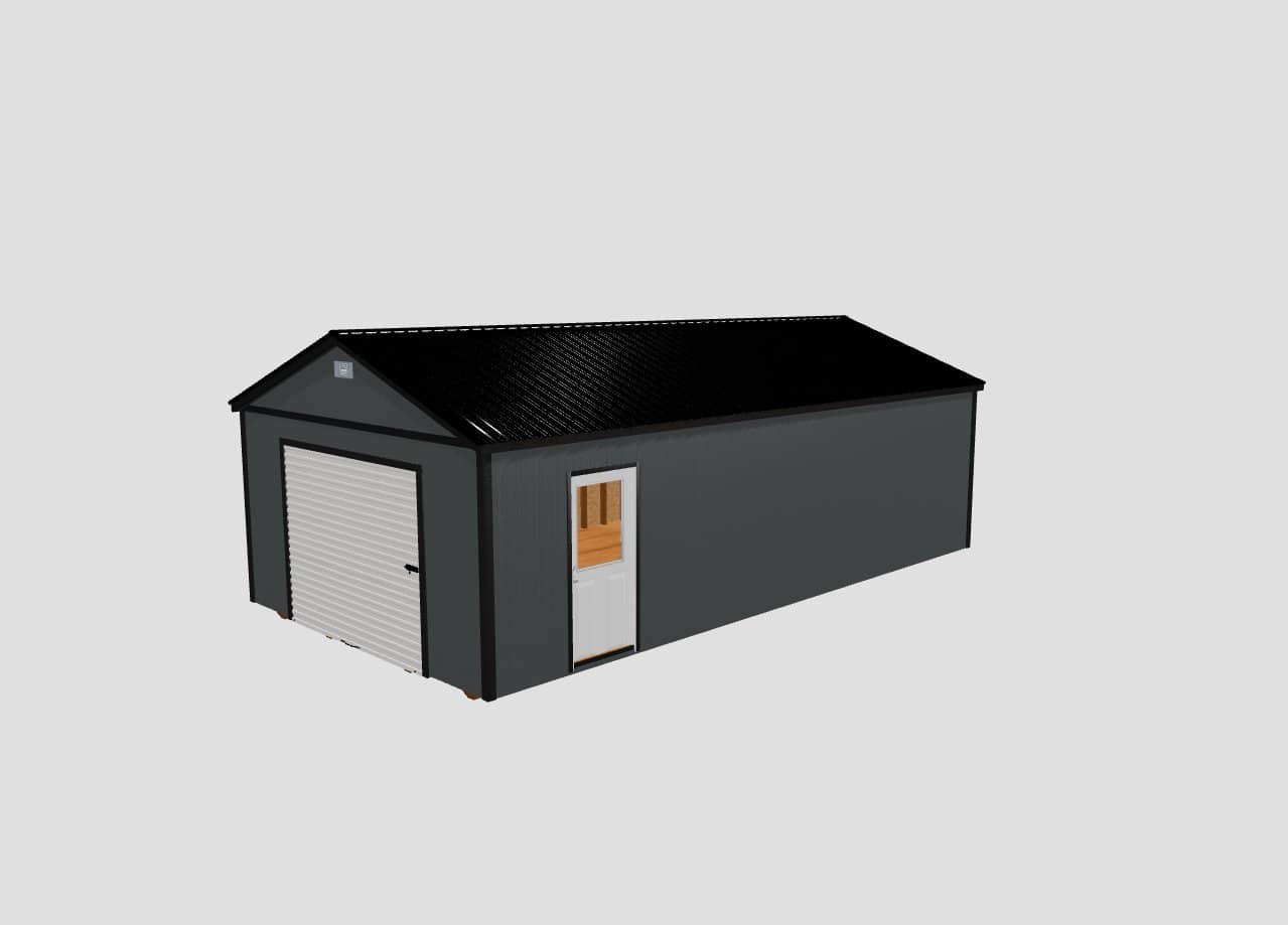 Garage Shed - 16x30
