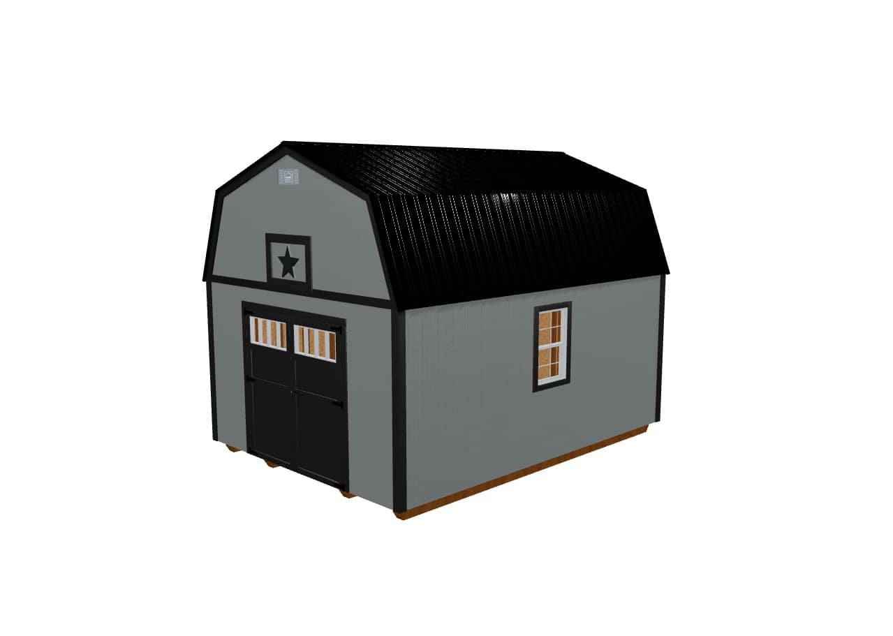 Lofted Barn - 12x16