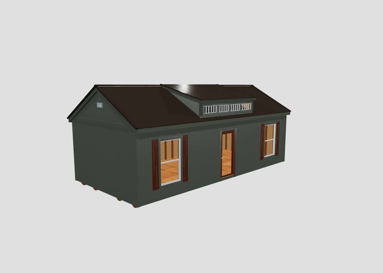 Chalet Sheds - 14x30
