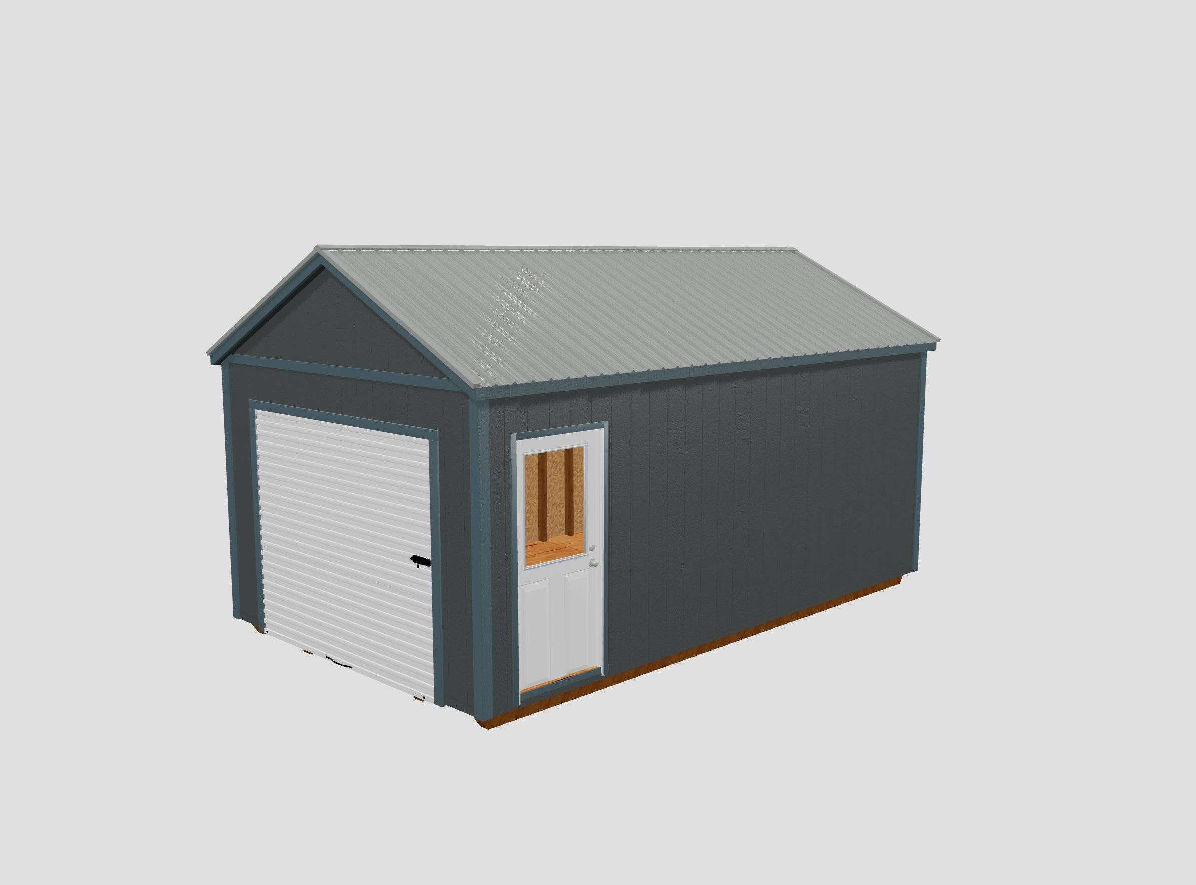 Garage Shed - 12x20