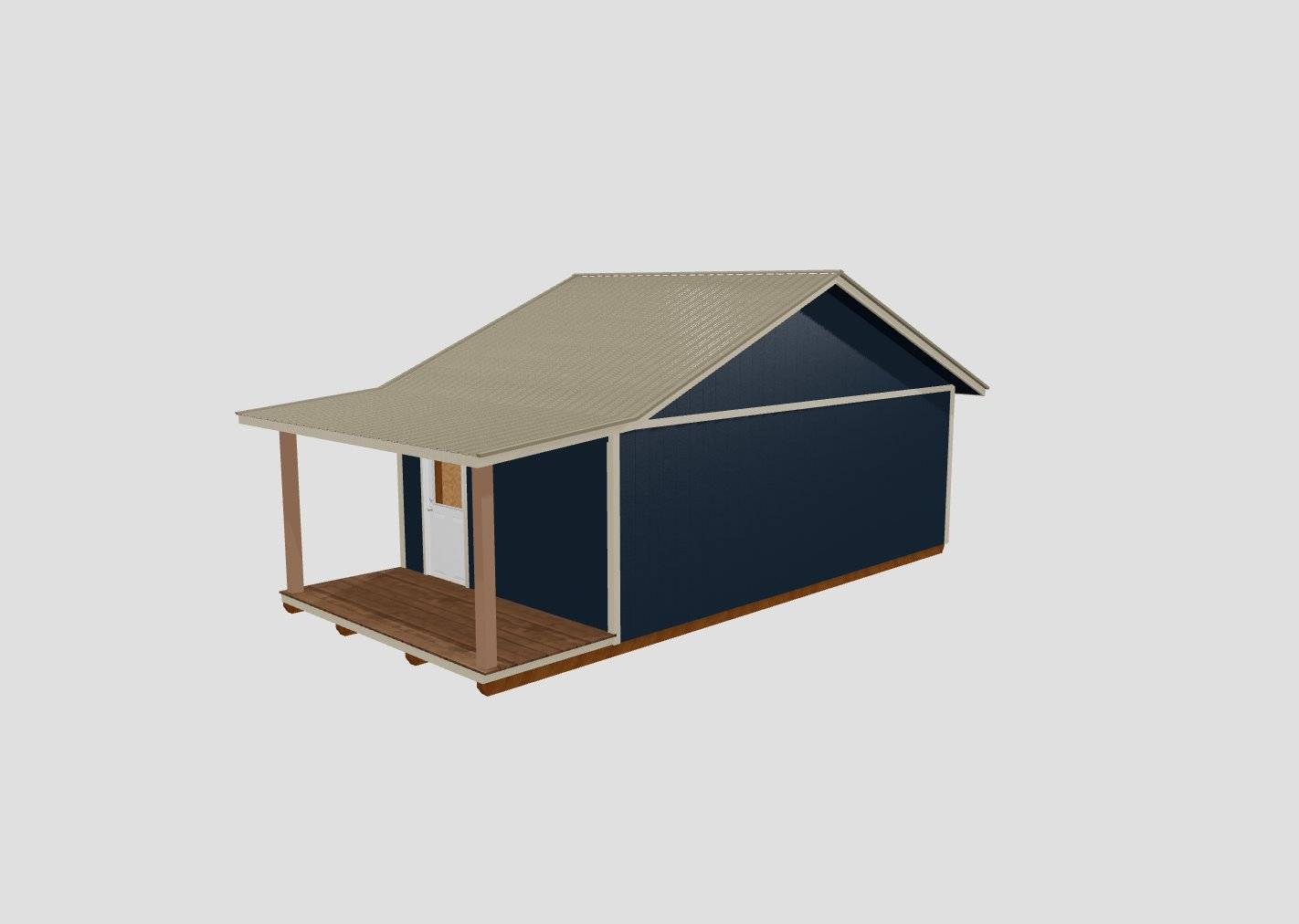 Cottage Shed - 14x28