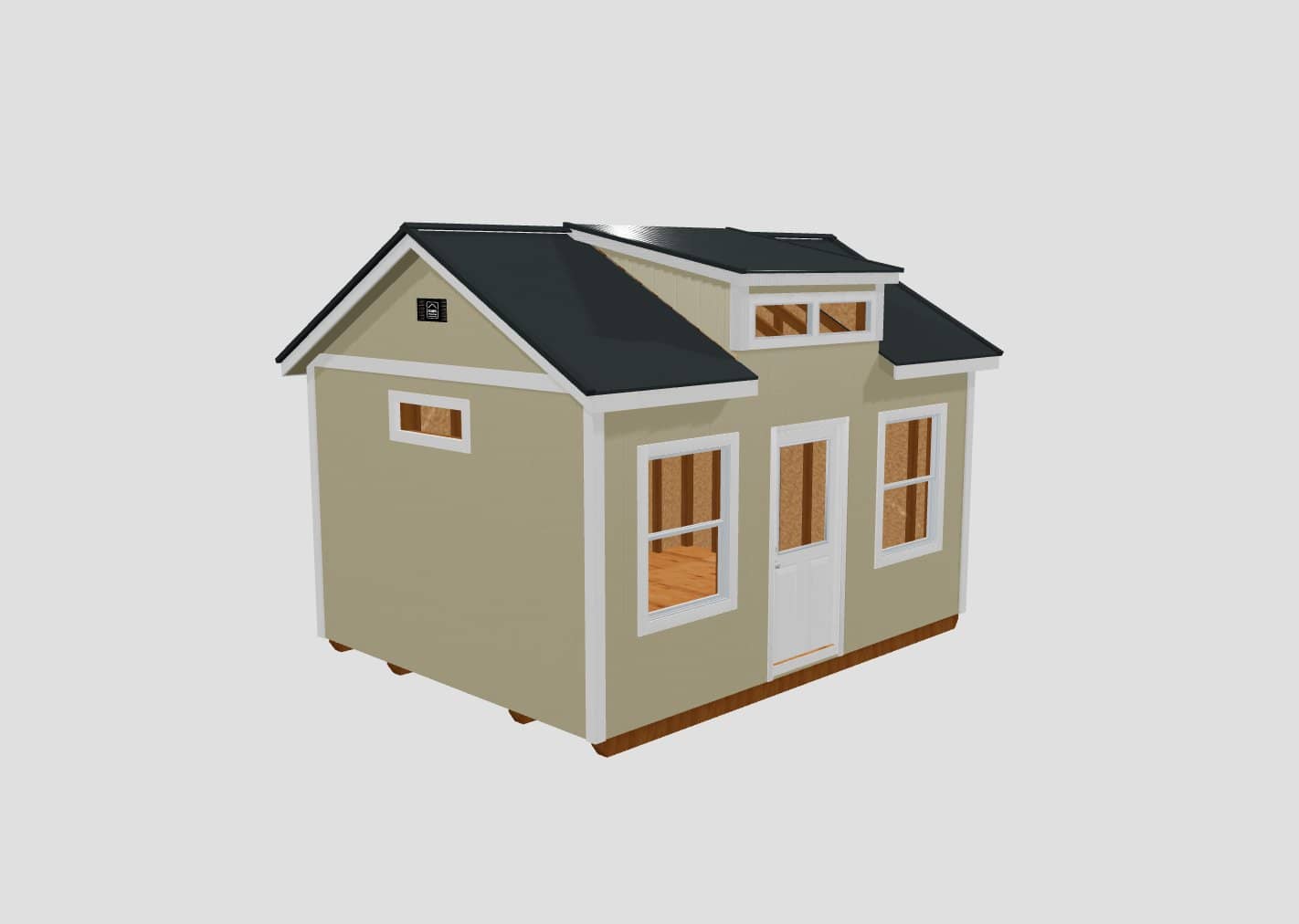 Chalet Sheds - 12x16