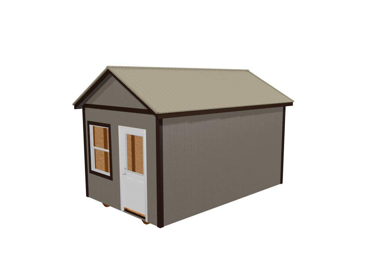 Chalet Sheds - 10x16