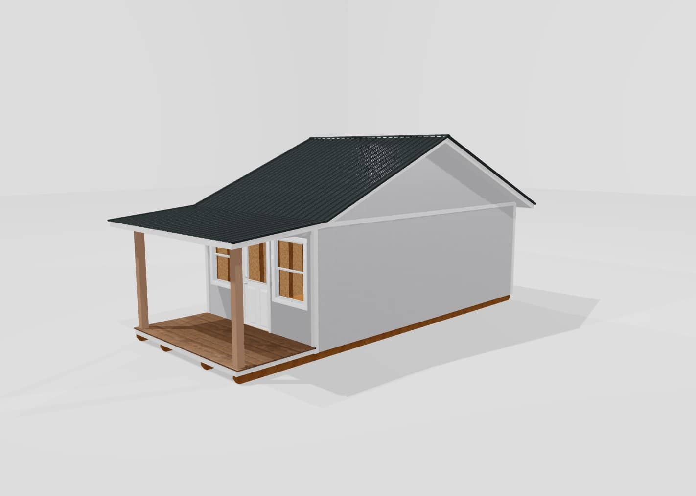 Cottage Shed - 12x28