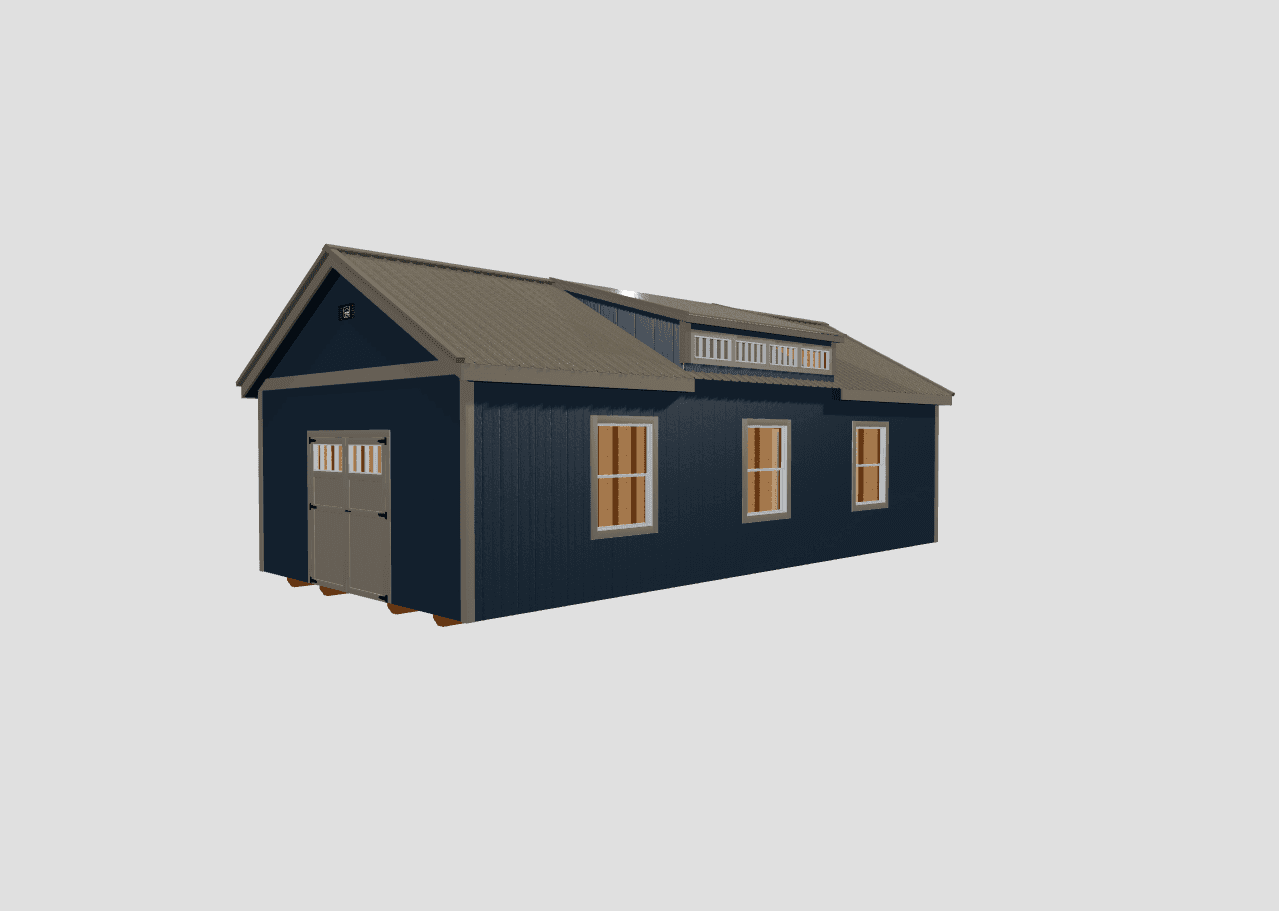 Chalet Sheds - 16x32