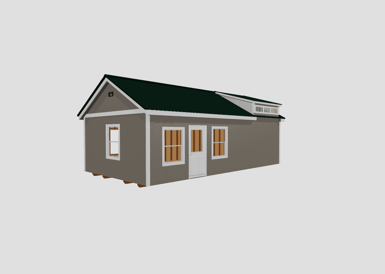 Chalet Sheds - 16x30