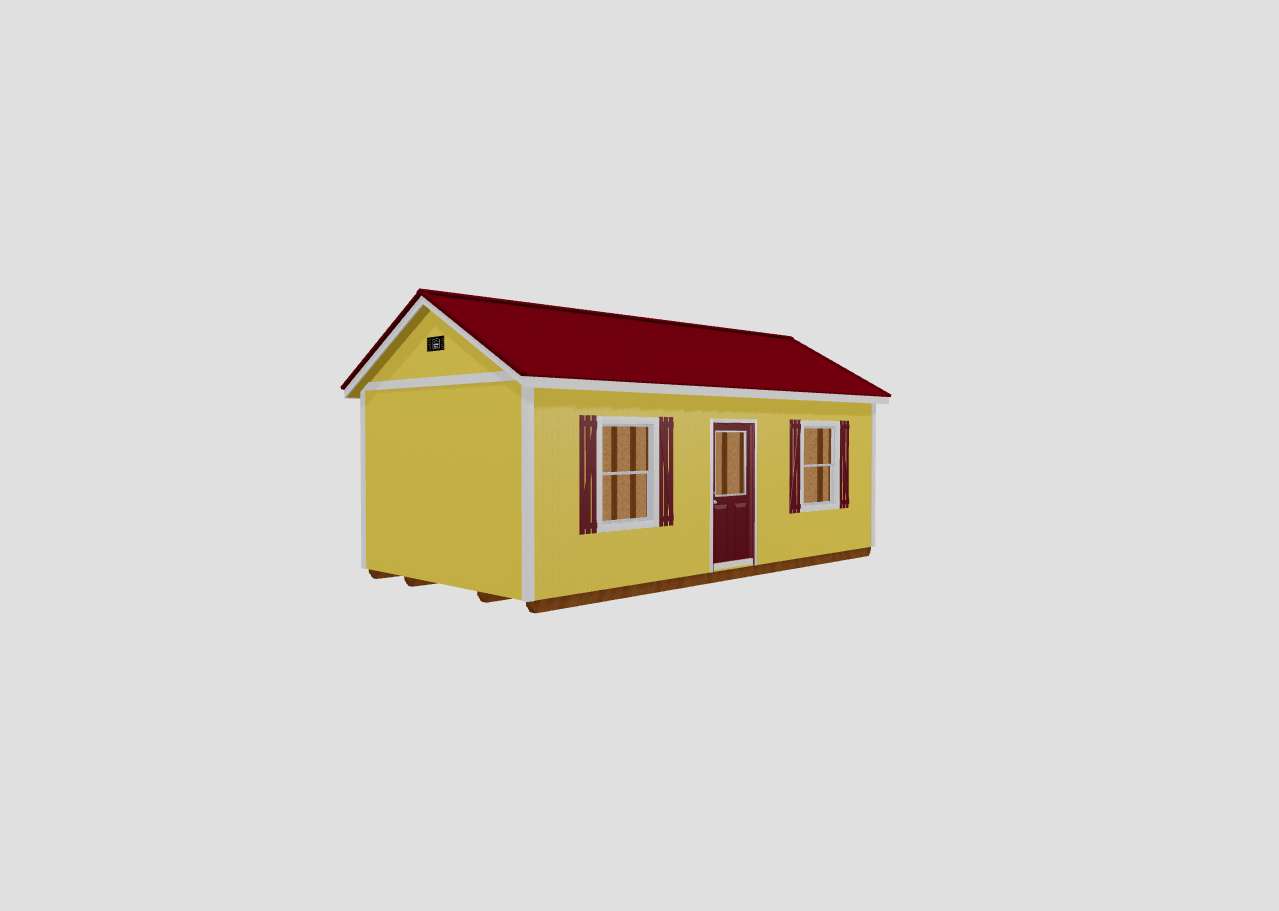 Chalet Sheds - 12x24