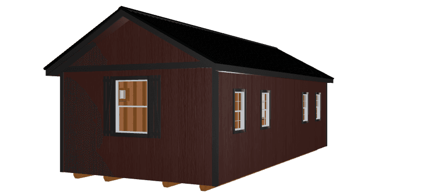 Chalet Sheds - 14x30