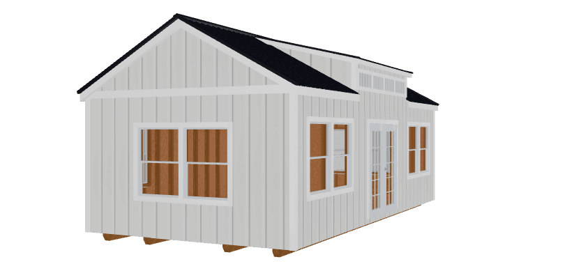 Chalet Sheds - 14x28