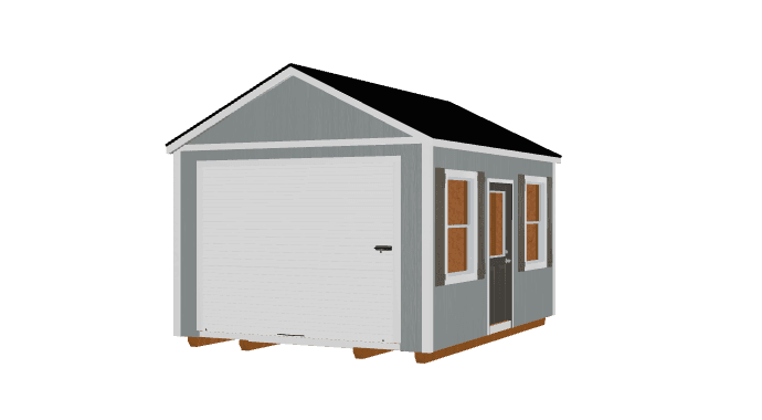Garage Shed - 12x16