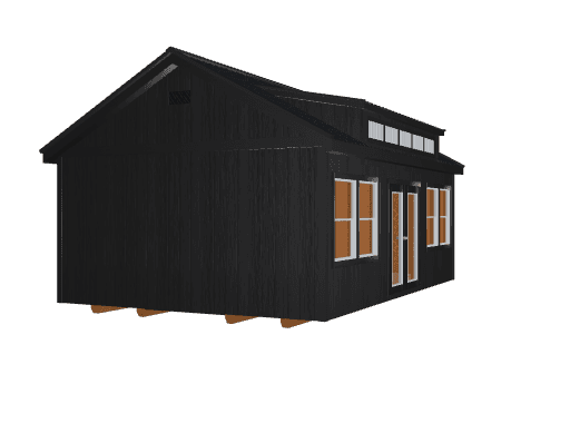Chalet Sheds - 16x24