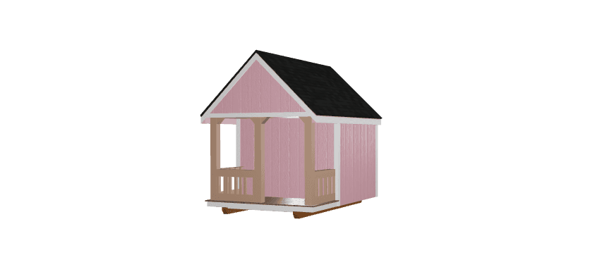 Hideout Playhouse - 8x12