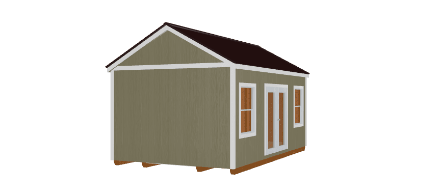 Chalet Sheds - 12x20