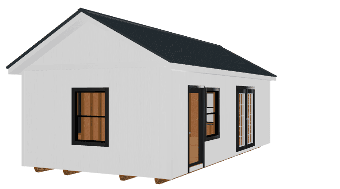 Chalet Sheds - 14x28