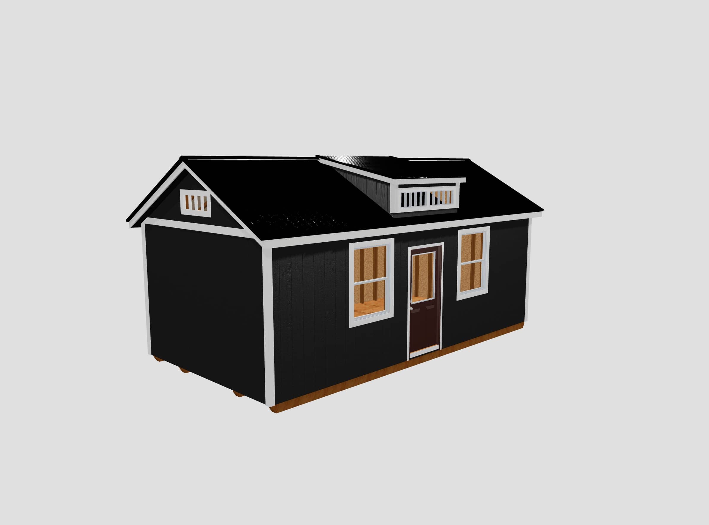 Chalet Sheds - 12x24