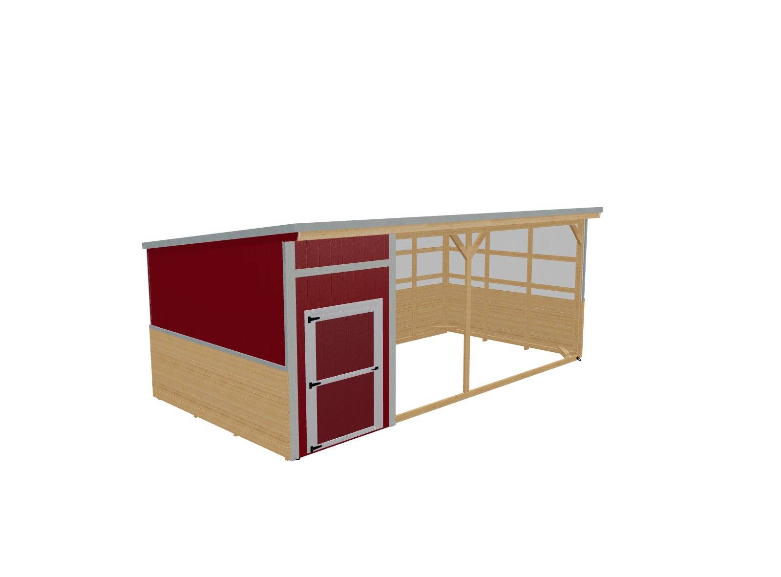 Loafing Shed - 12x24