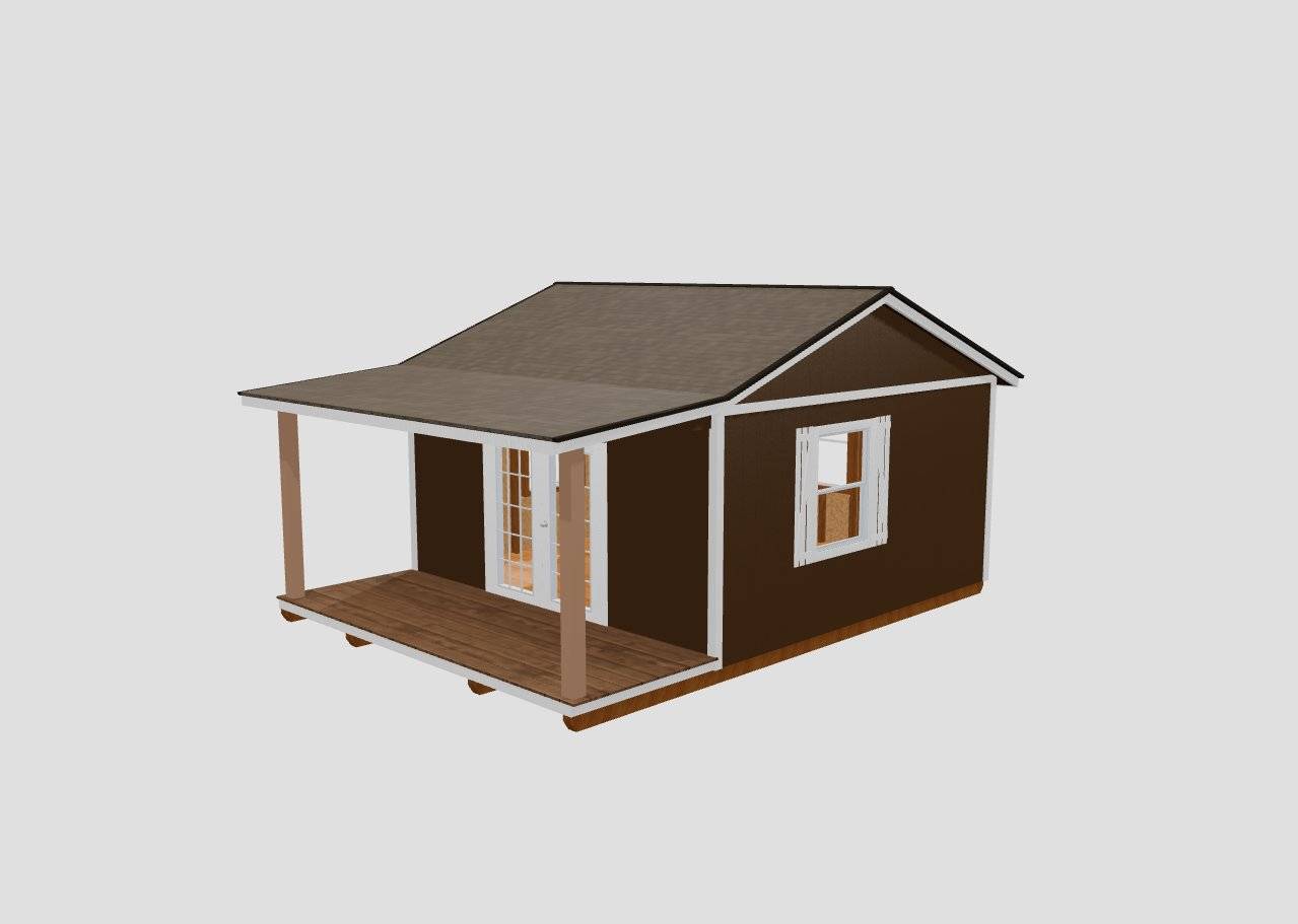 Cottage Shed - 16x22