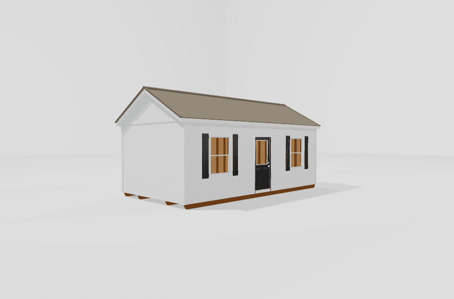Chalet Sheds - 12x24