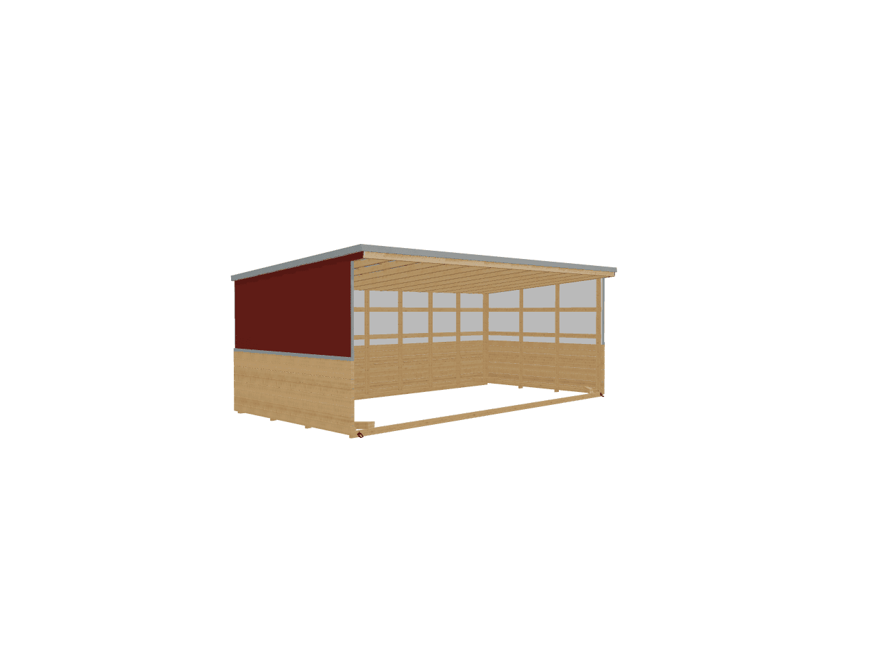 Loafing Shed - 12x24