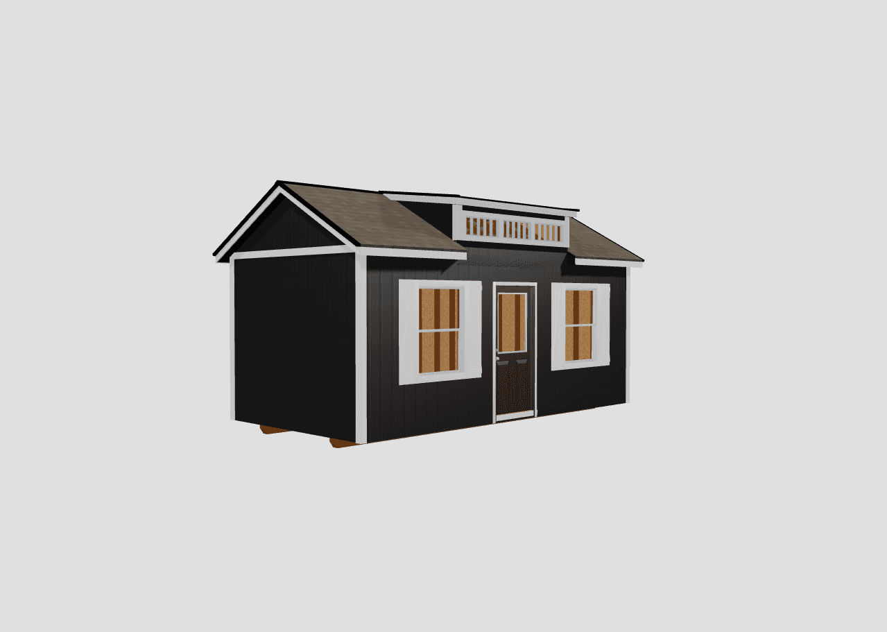 Chalet Sheds - 10x20